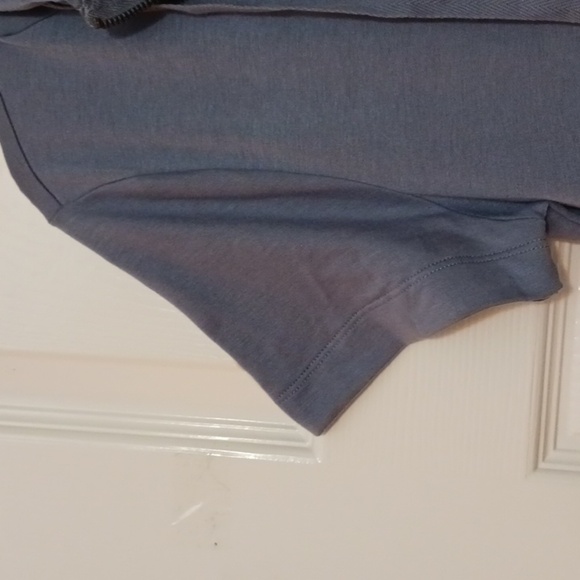 COPY - Womens Cable & Gauge Tunic Hoodie Top Sz.Lg. Blue Zip 20"Pit to Pit Leng… - Picture 4 of 10